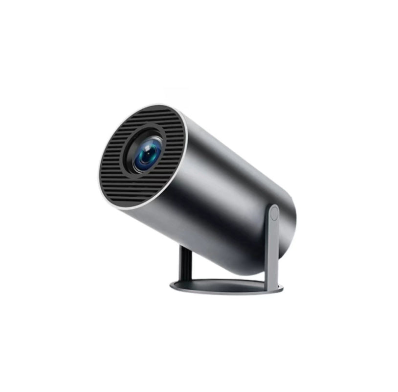 HY300 Pro Premium Smarter Tragbarer Projektor – Dual-Band Wi-Fi 6, Bluetooth 5.0, Automatische Trapezkorrektur & 180° Einstellbarer Winkel für Heimkino