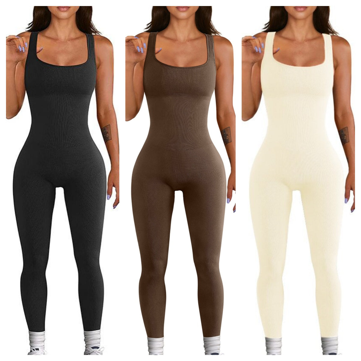 Damen-Träger-Tanktop-Strumpfhose