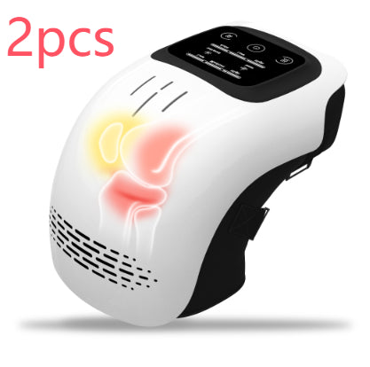 Intelligentes Knie-Massagegerät für den Heimgebrauch, elektrisch, intelligent, knetend, wärmend, wiederaufladbar, zur Schmerzlinderung, Infrarot-Laser-Vibrations-Knie-Massagegerät