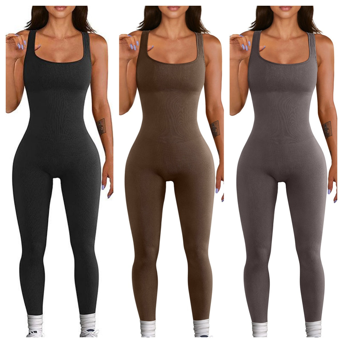 Damen-Träger-Tanktop-Strumpfhose
