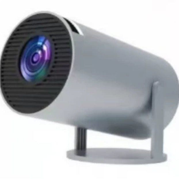 HY300 Pro Premium Smarter Tragbarer Projektor – Dual-Band Wi-Fi 6, Bluetooth 5.0, Automatische Trapezkorrektur & 180° Einstellbarer Winkel für Heimkino