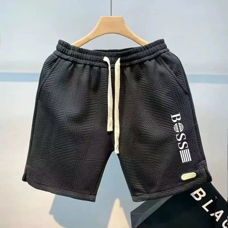 Sommer-Laufshorts – Jogging-Freizeithosen für Herren mit Kordelzug in der Taille