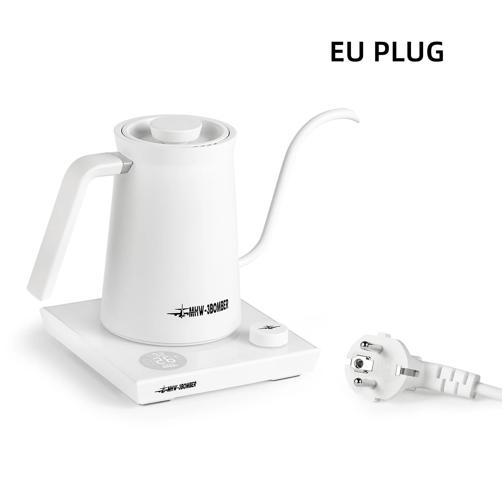 MHW-3BOMBER Intelligenter elektrischer Kaffeekessel Präzise Temperaturregelung Schwanenhalskessel Pour Over Kaffee Home Barista Zubehör