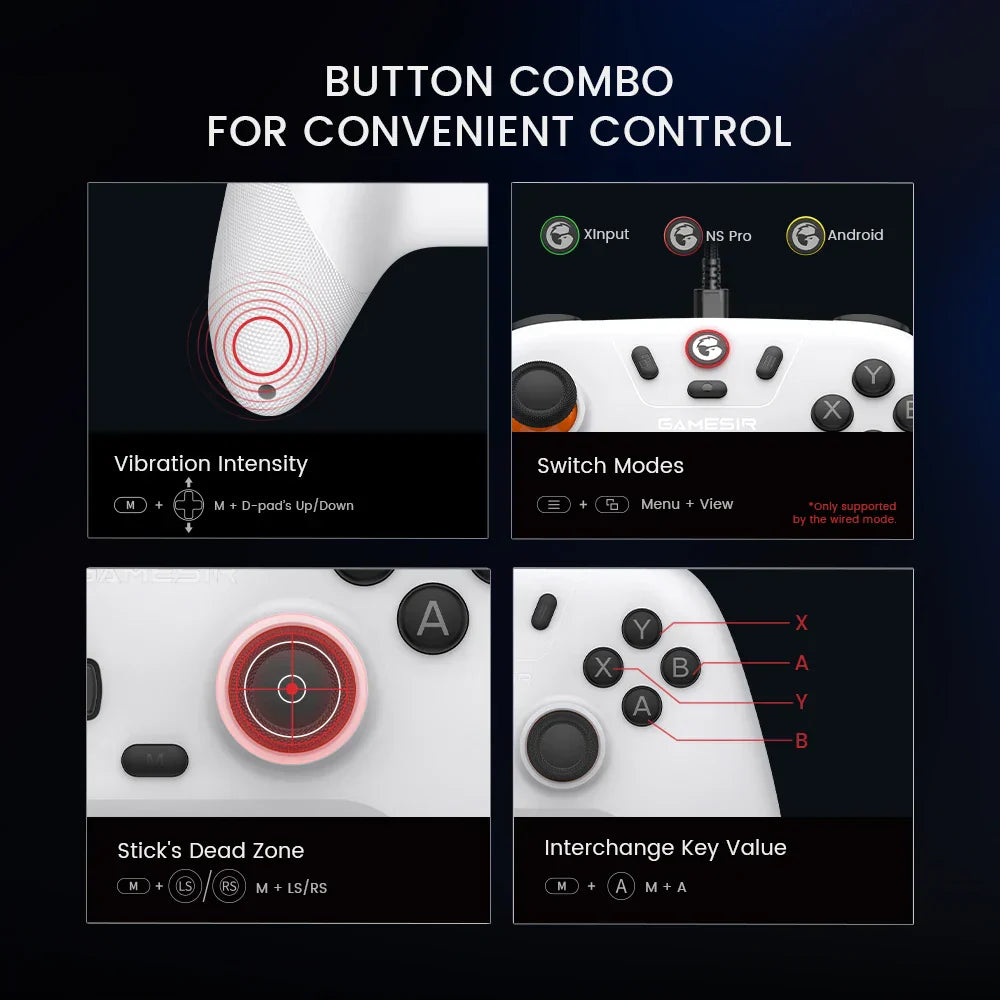 Manette de jeu sans fil GameSir Nova Lite