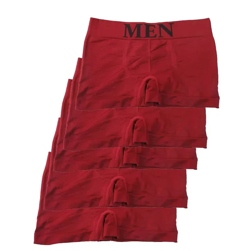 5 Stück Herren Boxershorts Hohe Elastizität