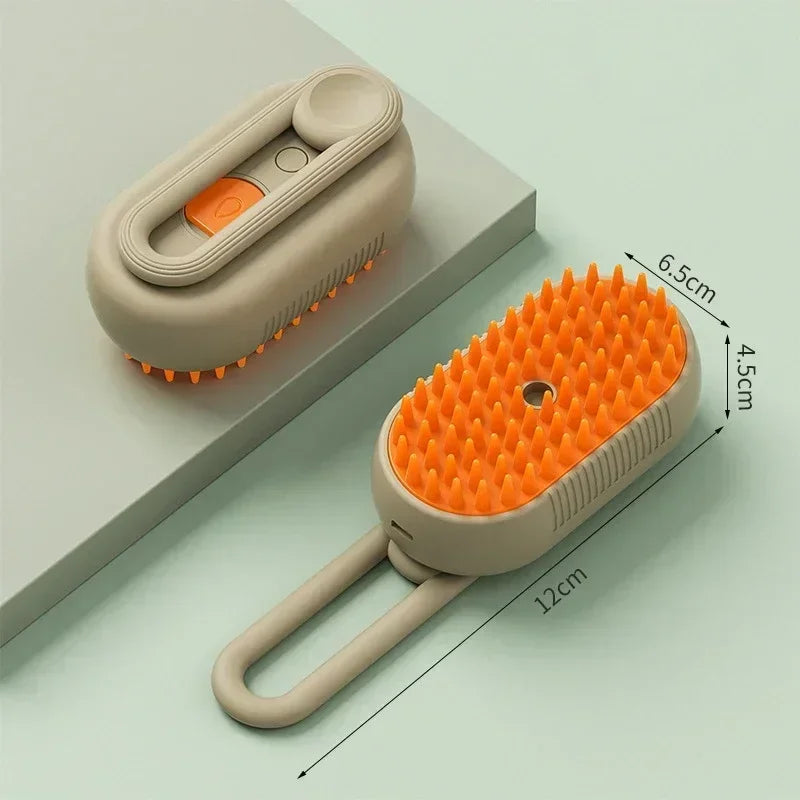 Dampf-Fellbürste – 3-in-1 Tierhaarentferner & Massagekamm