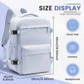 Sac à dos de voyage à compression sous vide – Cabine extensible, 20-35L