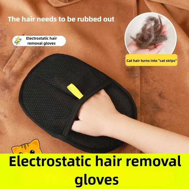 Deshedding Glove For Dogs Cats Rabbits Pet Hair Remover Mitt