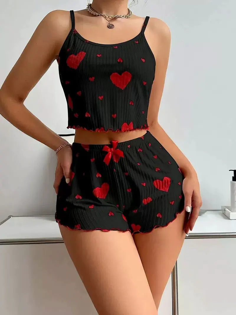 Ensemble de pyjama Cœur