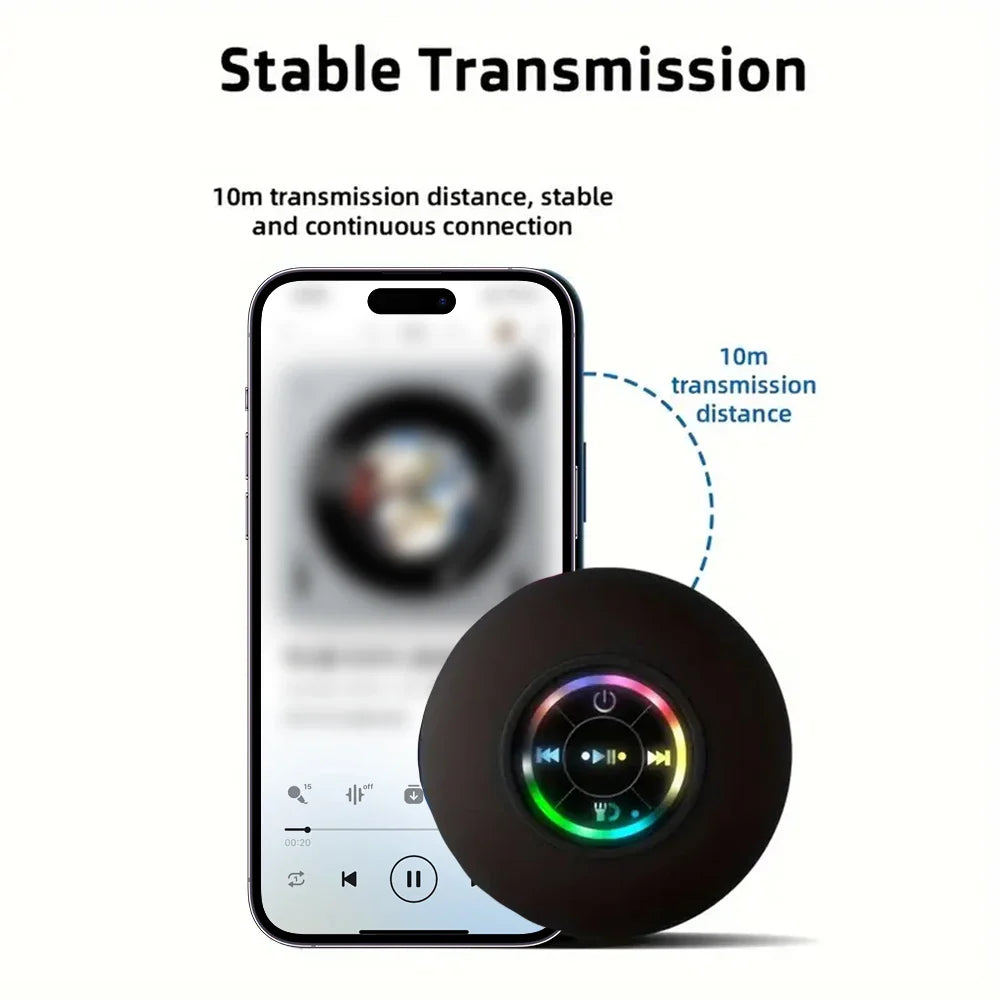 Enceinte Bluetooth à ventouse