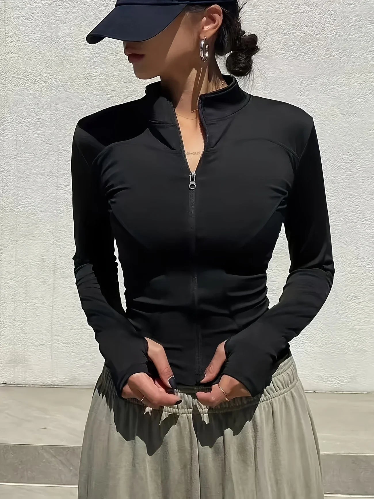 2025 Herbst Pilates Schnelltrocknende Sportjacke für Damen – Ideal für Fitnessstudio-Workouts & Outdoor-Laufen