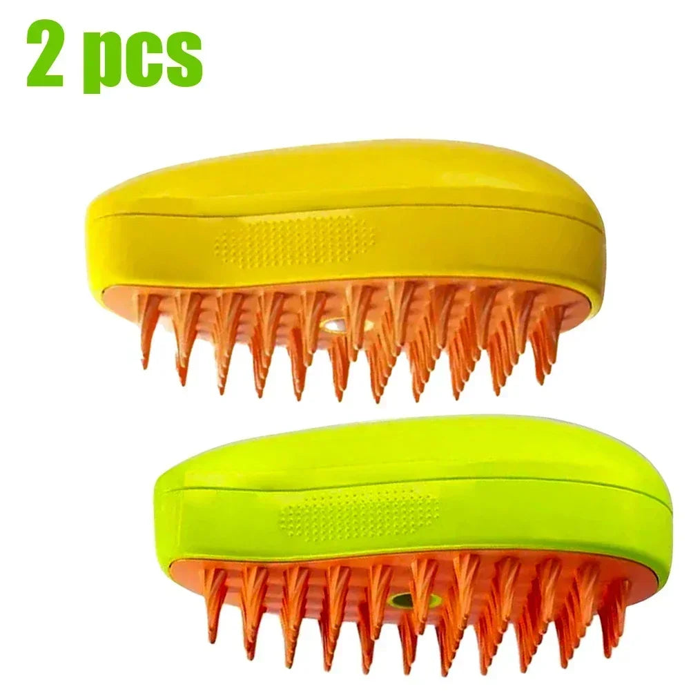 Dampf-Fellbürste – 3-in-1 Tierhaarentferner & Massagekamm