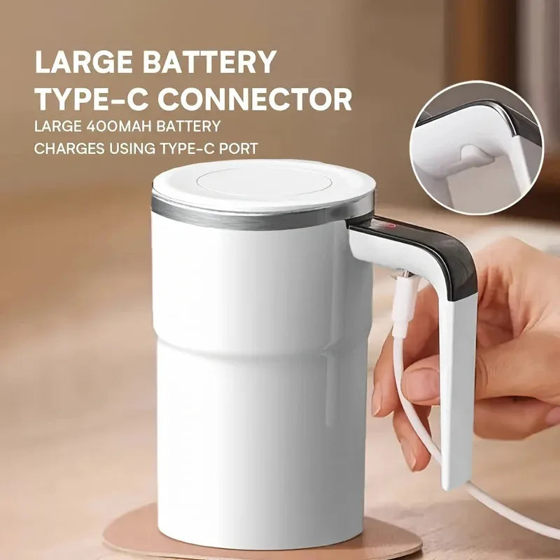 Elektrischer selbstrührender Kaffeebecher 380ML USB wiederaufladbar