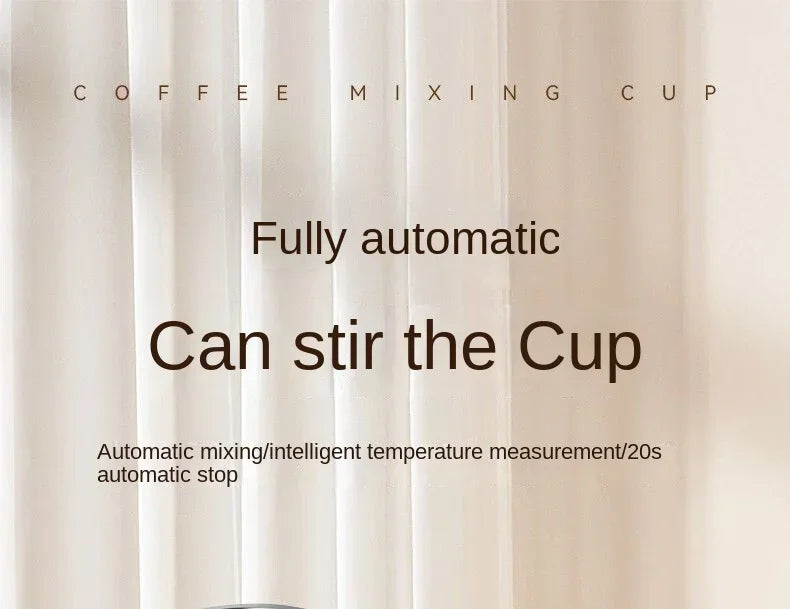 Elektrischer selbstrührender Kaffeebecher 380ML USB wiederaufladbar