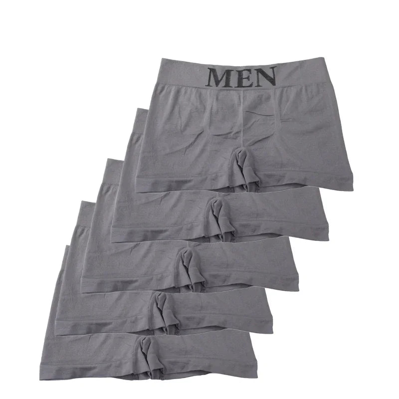 5 Stück Herren Boxershorts Hohe Elastizität