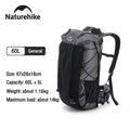 Naturehike wasserdichter Bergrucksack mit Regenschutz zum Wandern
