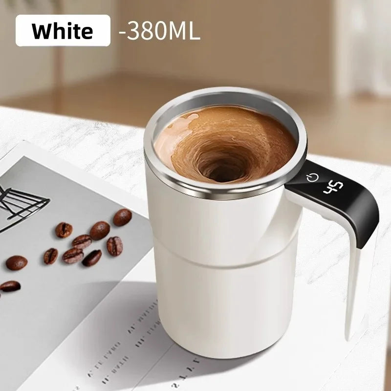 Elektrischer selbstrührender Kaffeebecher 380ML USB wiederaufladbar