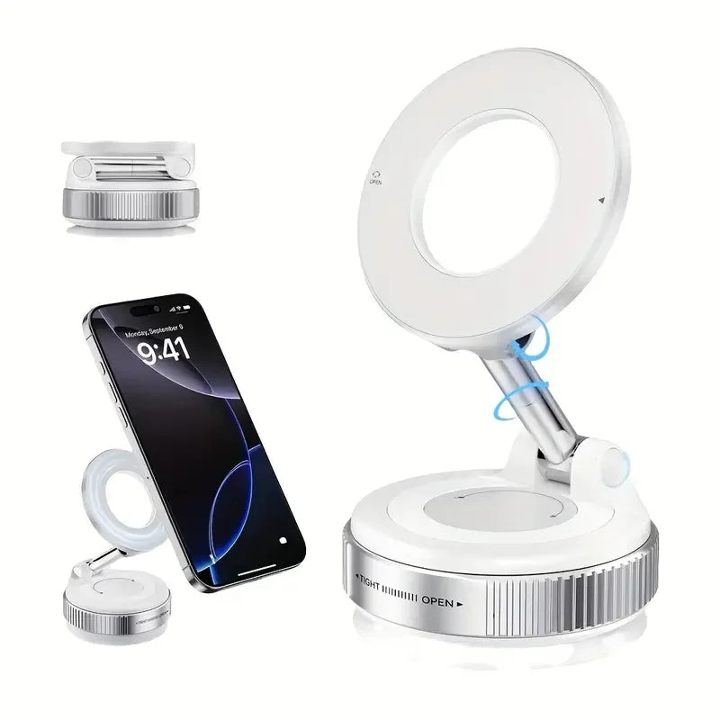 360° Rundum Magnetstaubsauger Pro – Für Zuhause, Fitnessstudio, Büro & Reisen