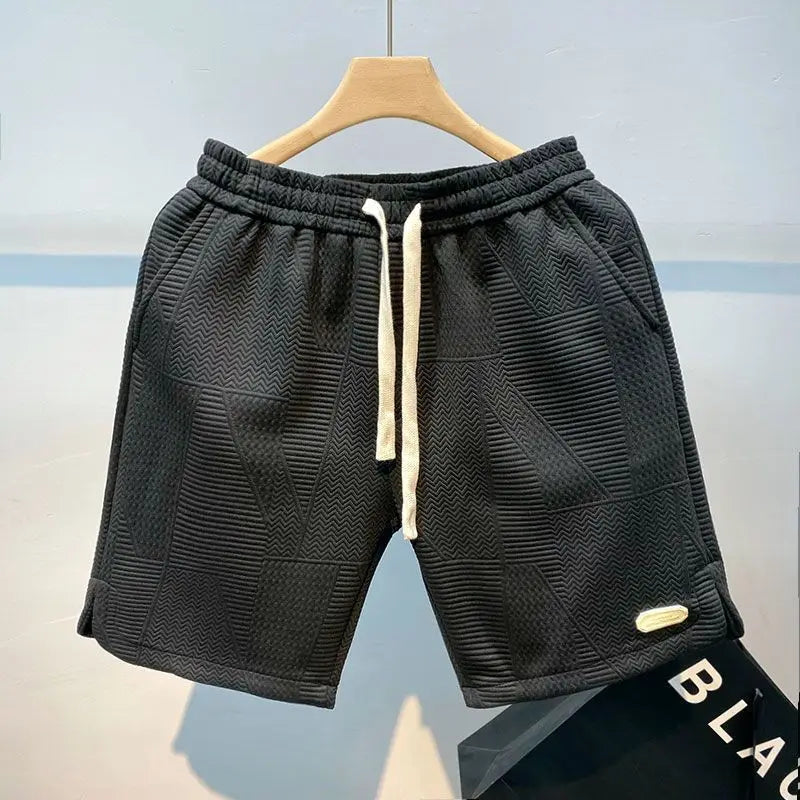 Shorts de course d'été – Pantalons de sport décontractés pour hommes avec cordon de serrage à la taille