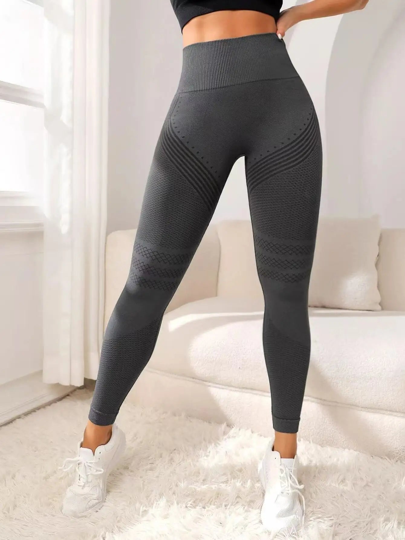 Slimove Anti-Cellulite 3D Leggings, High Waist, Po-Lifting, Bauchkontrolle, Anti-Cellulite Leggings für das Fitnessstudio 2026