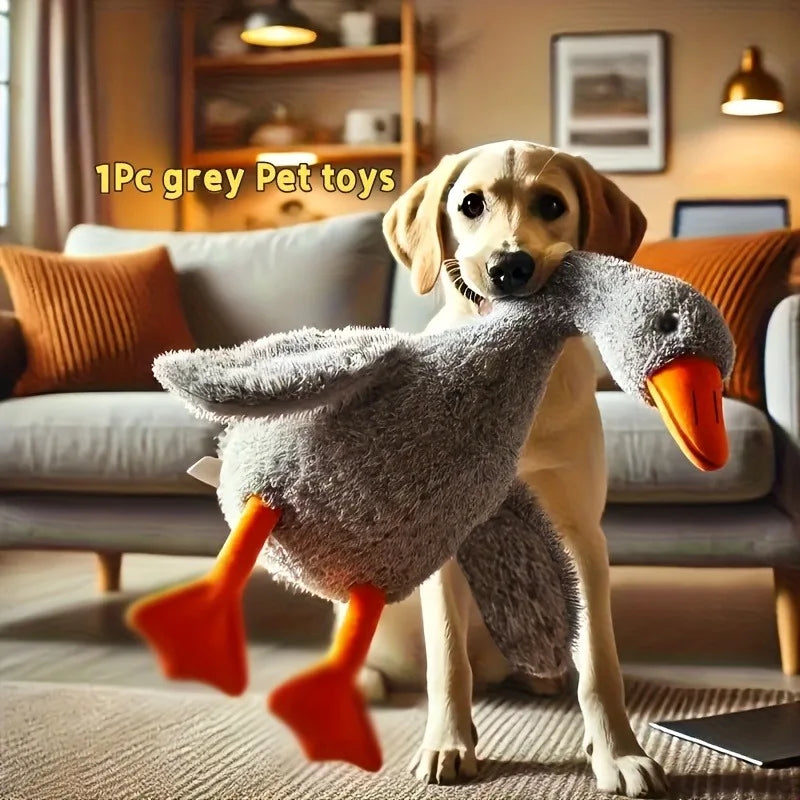 50cm Soft Anxiety Reducing Colorful Duck Plush Toy for Dogs | Dog Toys