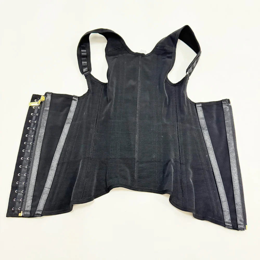 Body Shaper Adjustable Double Compression Waist Trainer