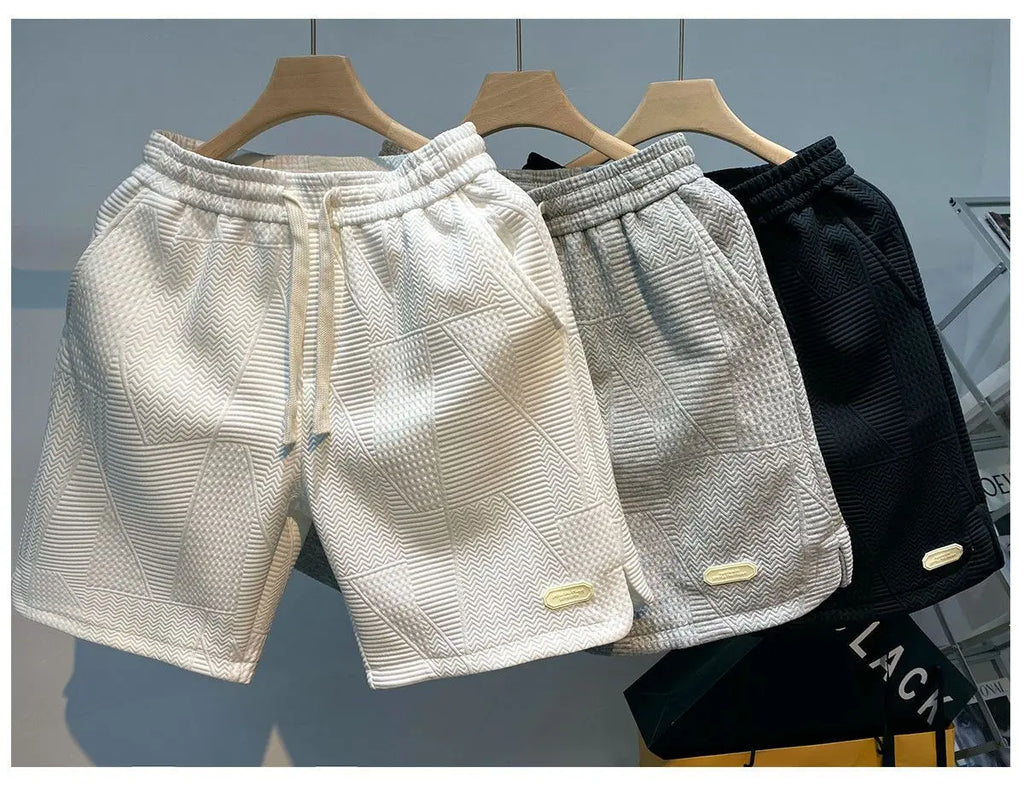 Sommer-Laufshorts – Jogging-Freizeithosen für Herren mit Kordelzug in der Taille