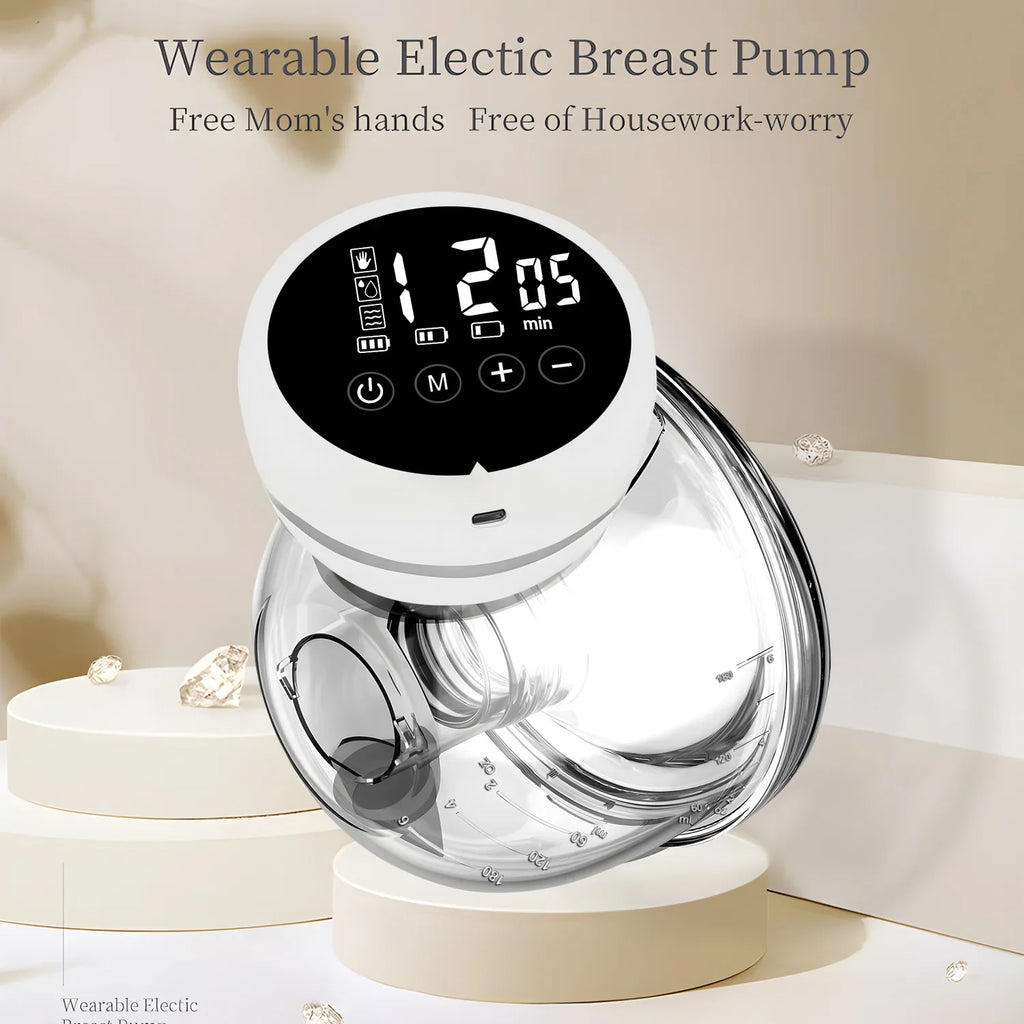Tire-lait électrique automatique portable USB pour le recueil du lait maternel