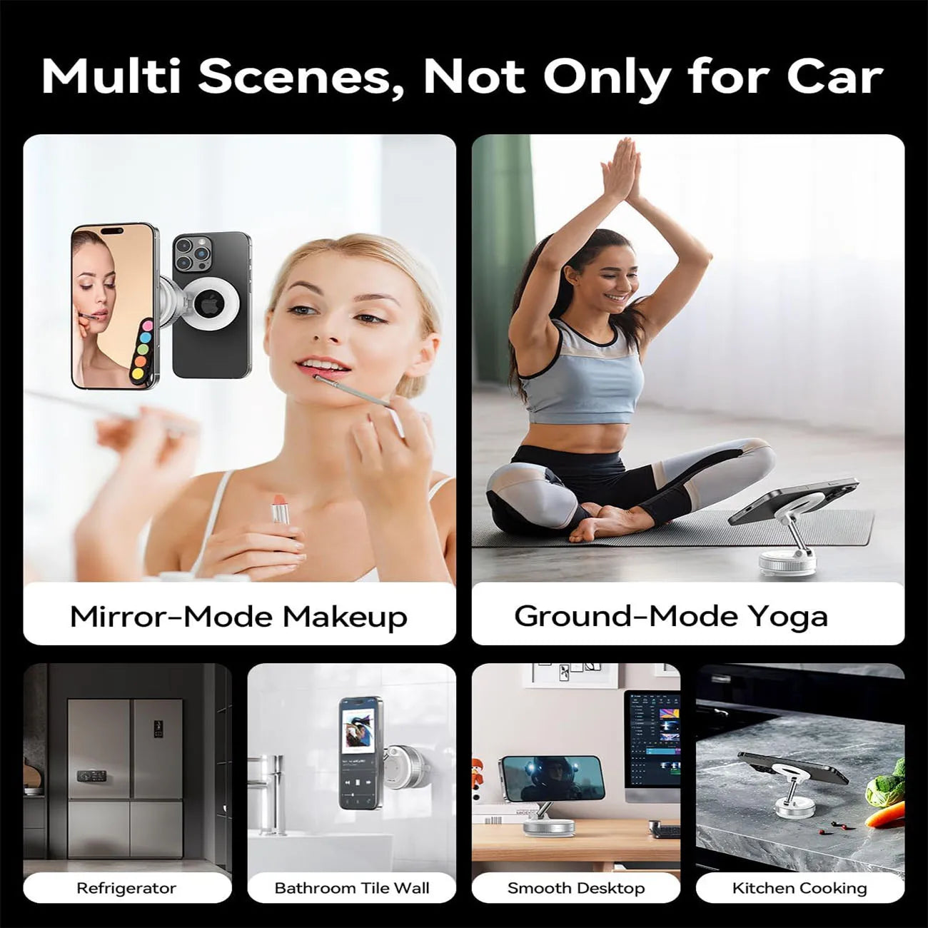 360° Rundum Magnetstaubsauger Pro – Für Zuhause, Fitnessstudio, Büro & Reisen