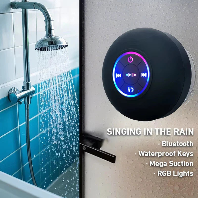 Enceinte Bluetooth à ventouse