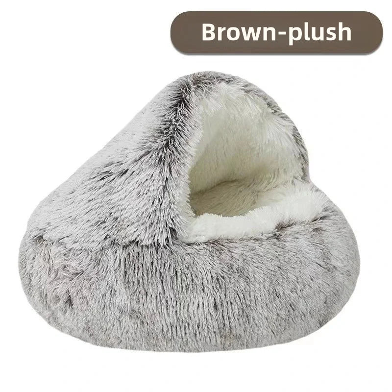 🐾 Beruhigendes Plüsch-Hundebett – Schenken Sie Ihrem Hund den tiefen, erholsamen Schlaf, den er verdient