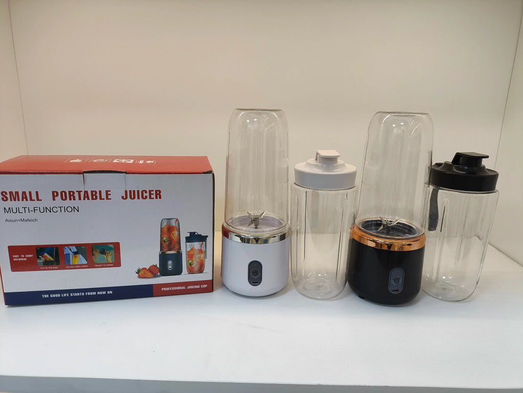 6 Farben 400ml Tragbarer USB Mixer Elektrischer Reise-Entsafterbecher für Smoothies Milchshakes Küchen-Mini-Mixer-Werkzeug