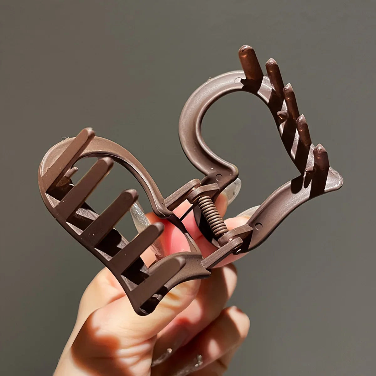 Haarspangen-Set "Mattiert" (11-teilig)