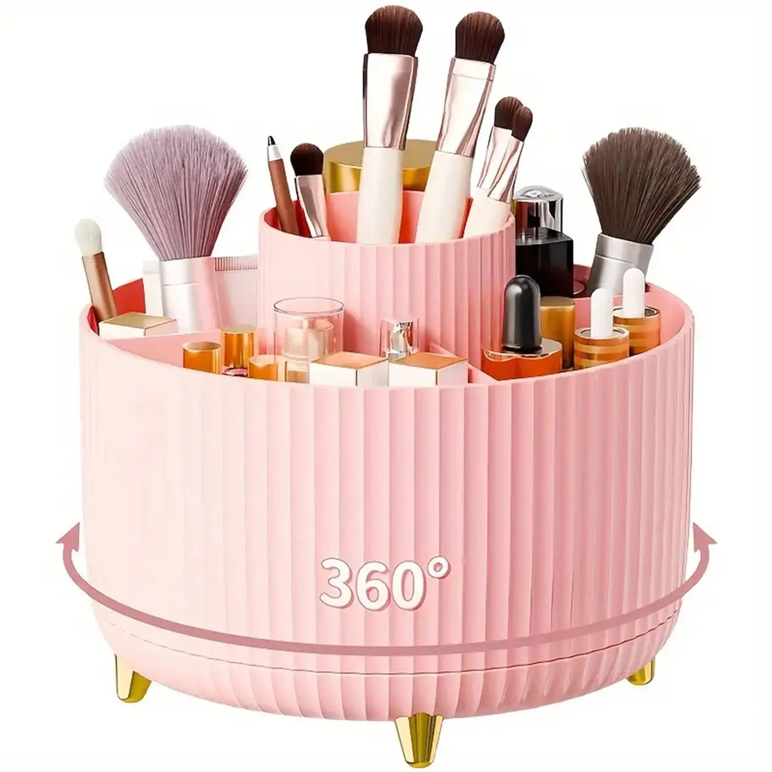 360° drehbarer Kosmetik-Organizer für Damen