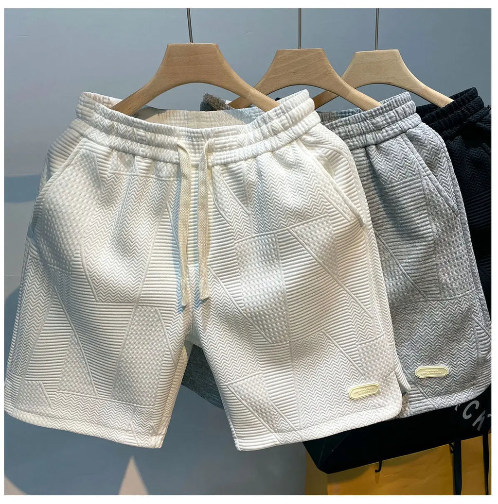 Sommer-Laufshorts – Jogging-Freizeithosen für Herren mit Kordelzug in der Taille