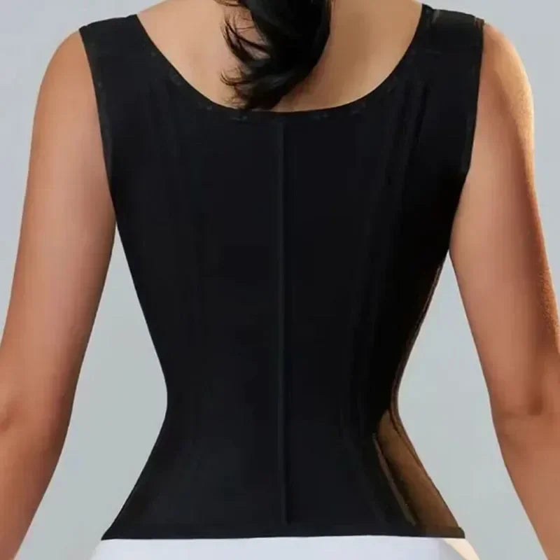 Body Shaper Adjustable Double Compression Waist Trainer
