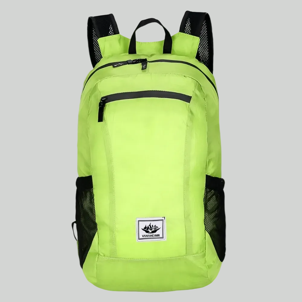 Leichter wasserdichter faltbarer Rucksack – Kompakter Tagesrucksack für Outdoor-Aktivitäten