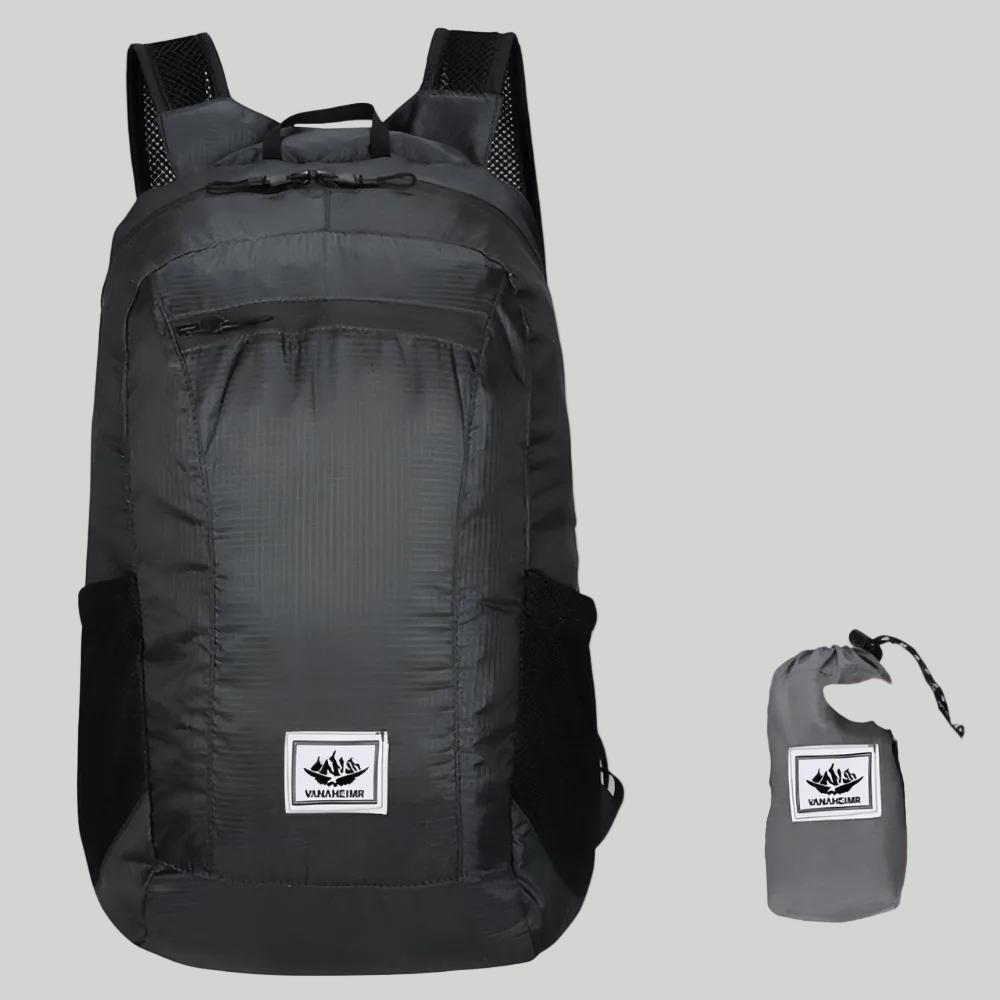 Leichter wasserdichter faltbarer Rucksack – Kompakter Tagesrucksack für Outdoor-Aktivitäten