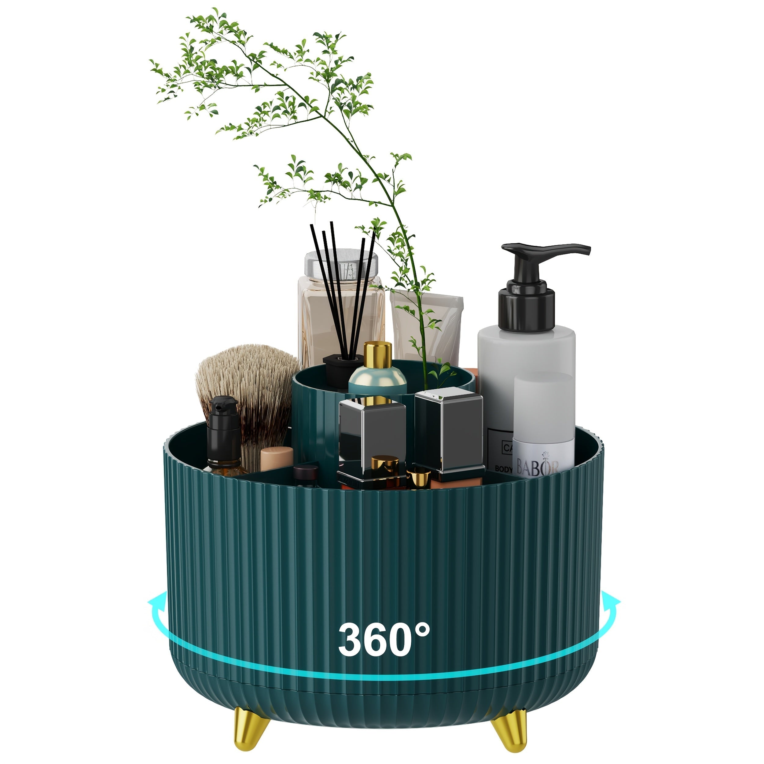 360° drehbarer Kosmetik-Organizer für Damen