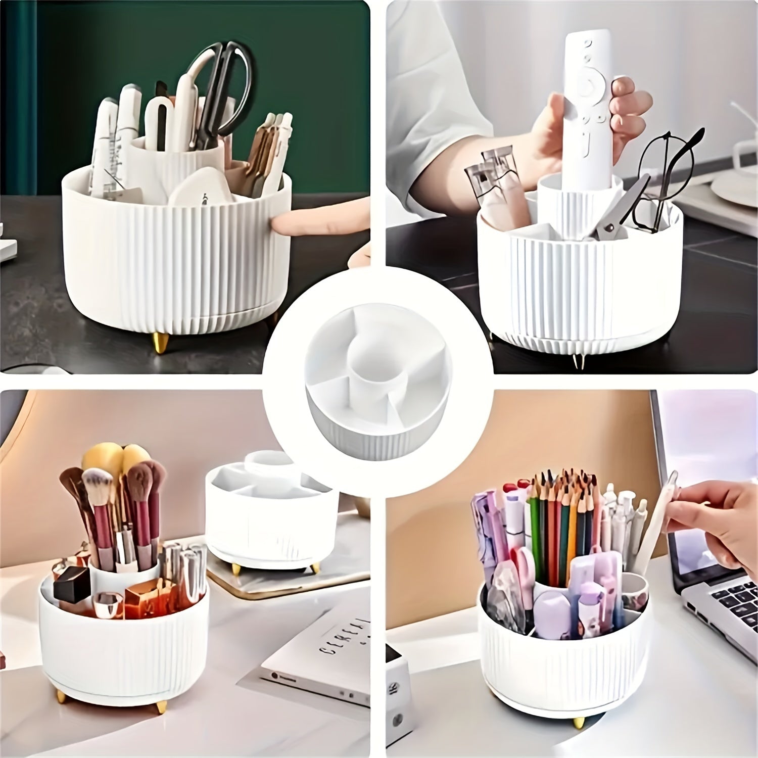 360° drehbarer Kosmetik-Organizer für Damen
